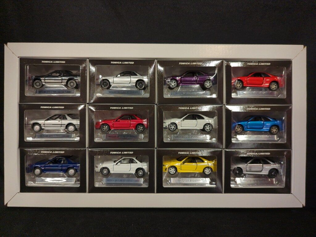 TOMY TOMICA LIMITED NISSAN SKYLINE 12MODELS R31-R34 Vol.2