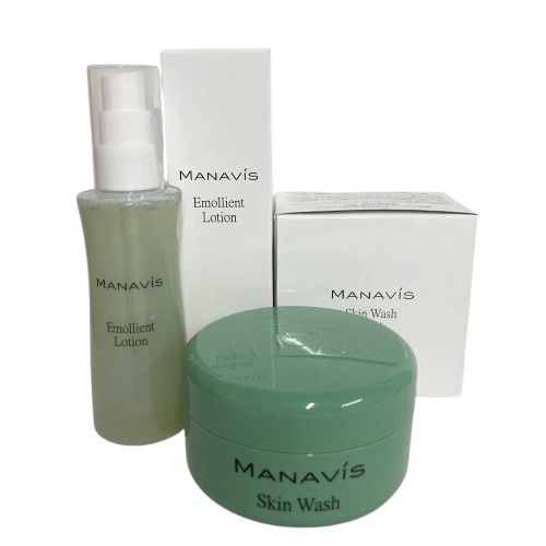 MANAVIS Emollient Lotion & Skin Wash セット Medicated emollient lotion EX – MANAVIS.STORE