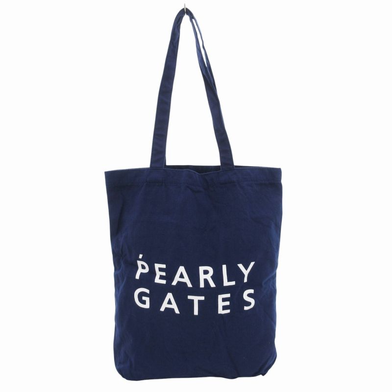 PEARLY GATES ネイビー トートバッグ PEARLY GATES パーリーゲイツ 2023年モデル 多機能 ロッカー