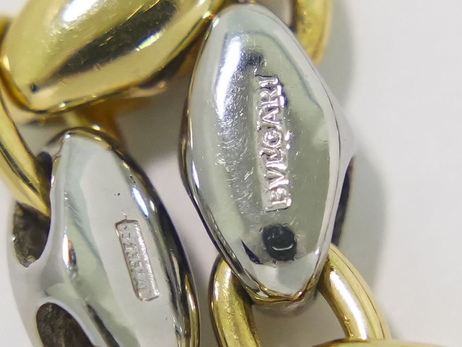 本物 ブルガリ BVLGARI ホロスコープ かに座 750 YG ステンレス