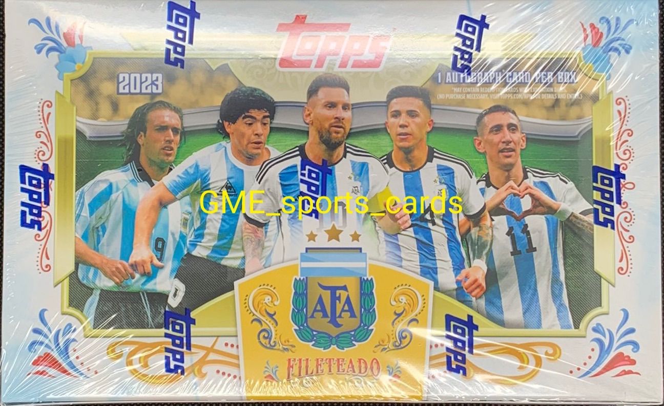 2023 TOPPS ARGENTINA FILETEADO SET 未開封