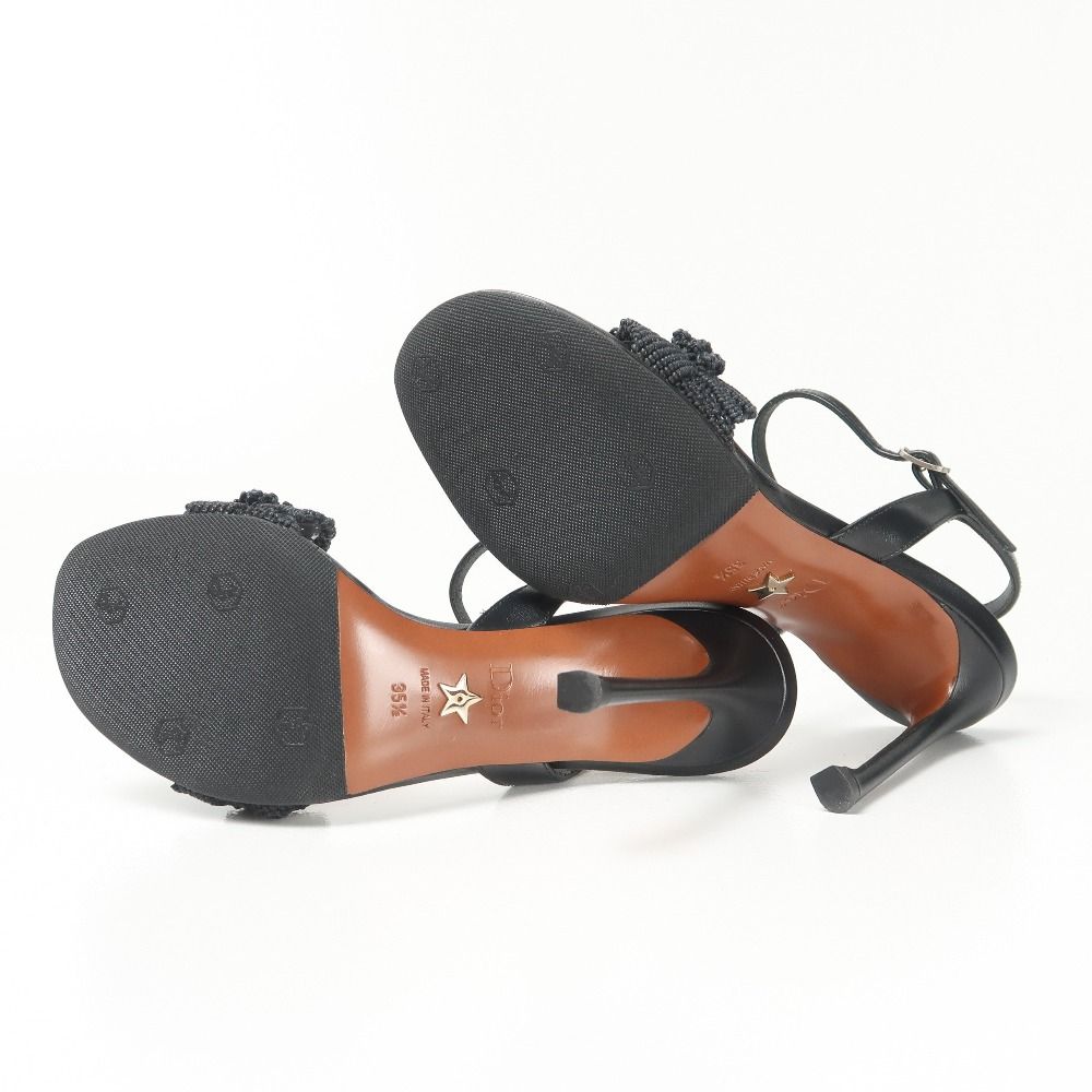 □美品□Christian Dior クリスチャンディオール サンダル
