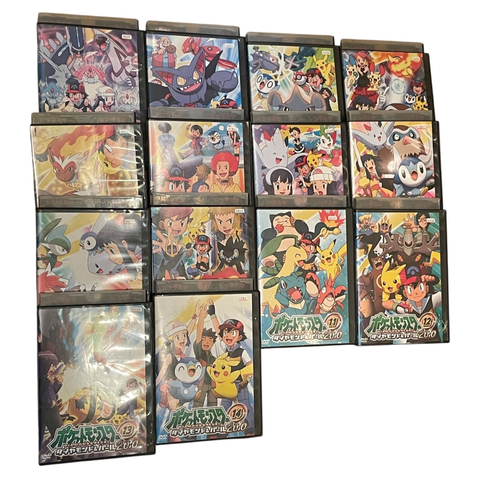 ポケットモンスター ダイヤモンド&パール DVD まとめ売り 14巻