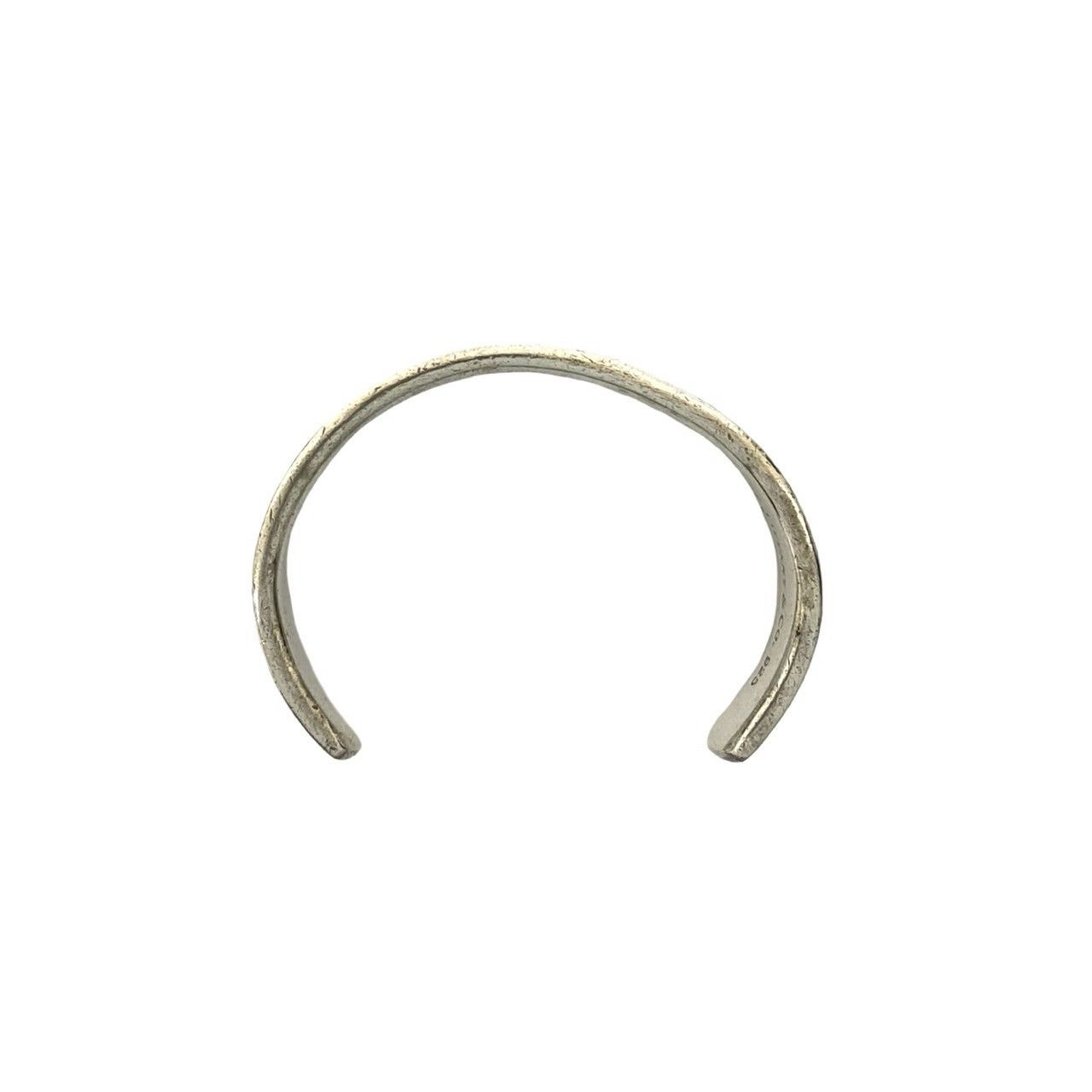 未使用級 セリーヌ スタッズ バングル シルバー / ゴールド