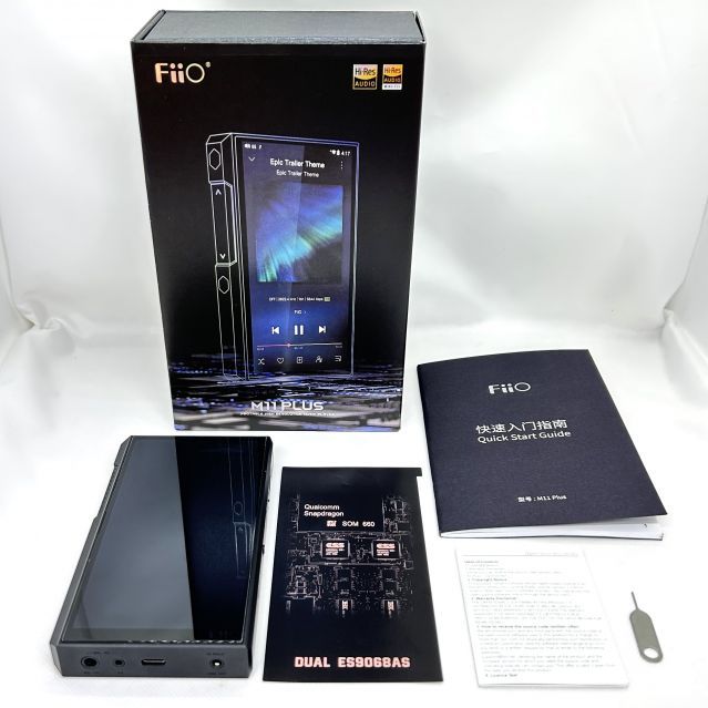 アウトレット品 FIIO デジタルオーディオプレーヤー M11 Plus ESS FIOM11PLES B