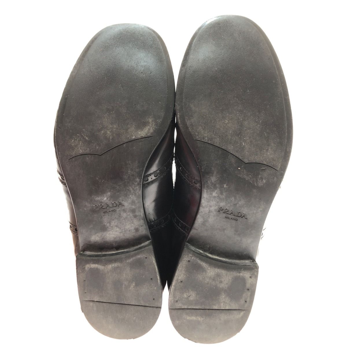 □□PRADA プラダ レザーシューズ SIZE 27 2EA038 □□PRADA プラダ レザーシューズ SIZE 27 2EA038 - メルカリ