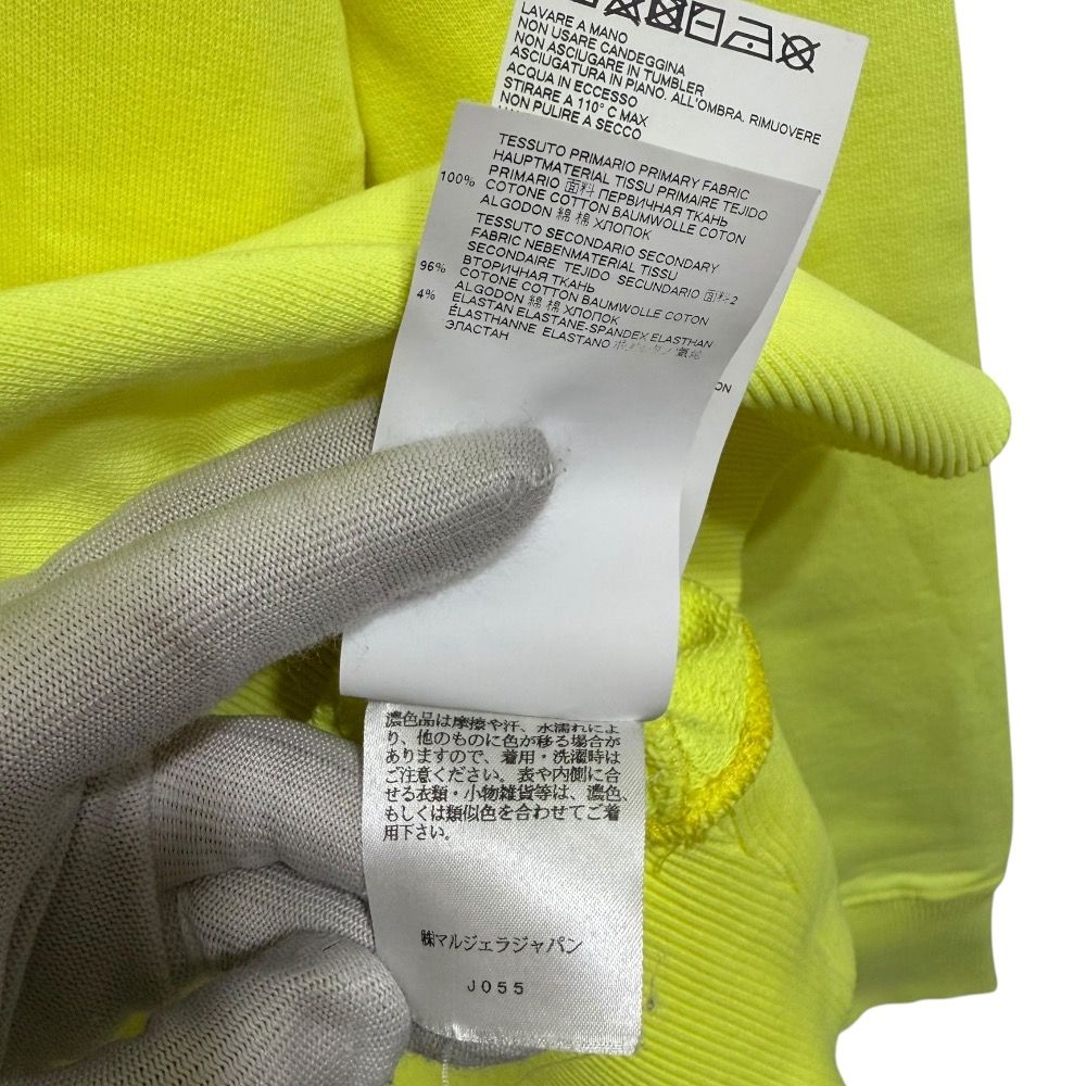 美品 MM6 Maison Margiela メゾンマルジェラ スリーブアウト クルー