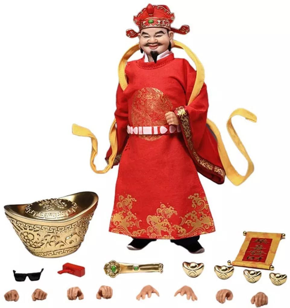 【中古】フィギュア ザ シビル ゴッド オブ ウェルス エクスクルーシブVer. 「トラディションズ オン パーム -ゴッド オブ ウェルス アライブ-」 1/12 アクションフィギュア