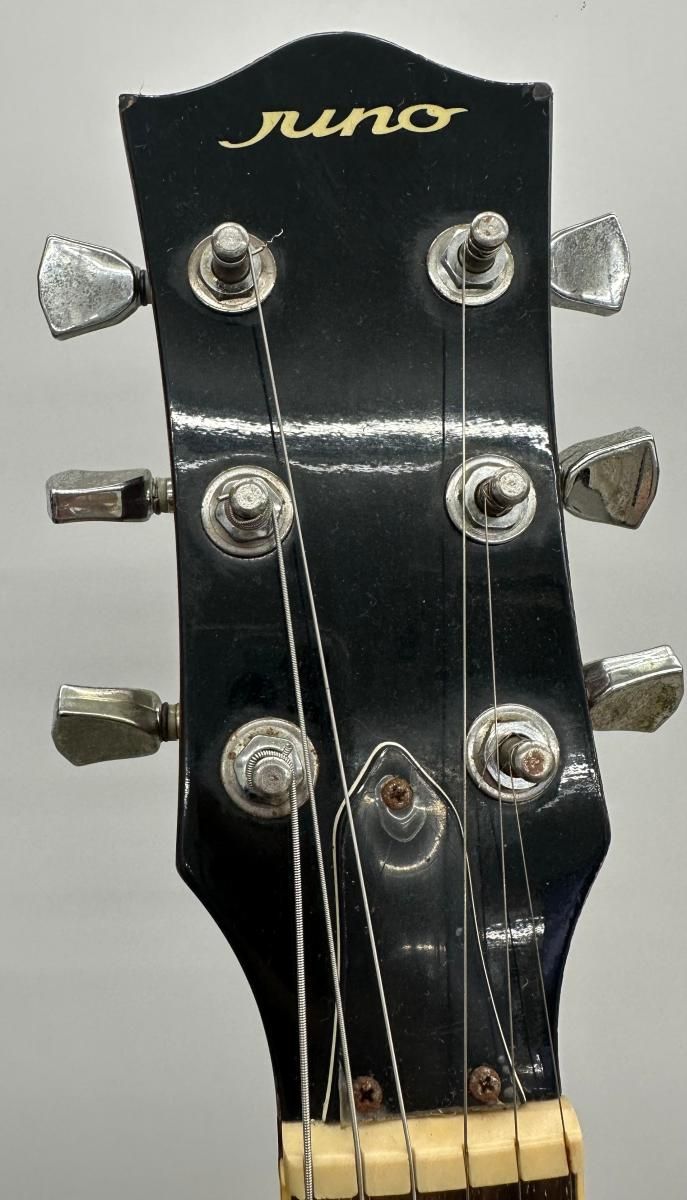 ジャンク品】JUNO エレキギター レスポール 本体のみ (2508306) - メルカリ