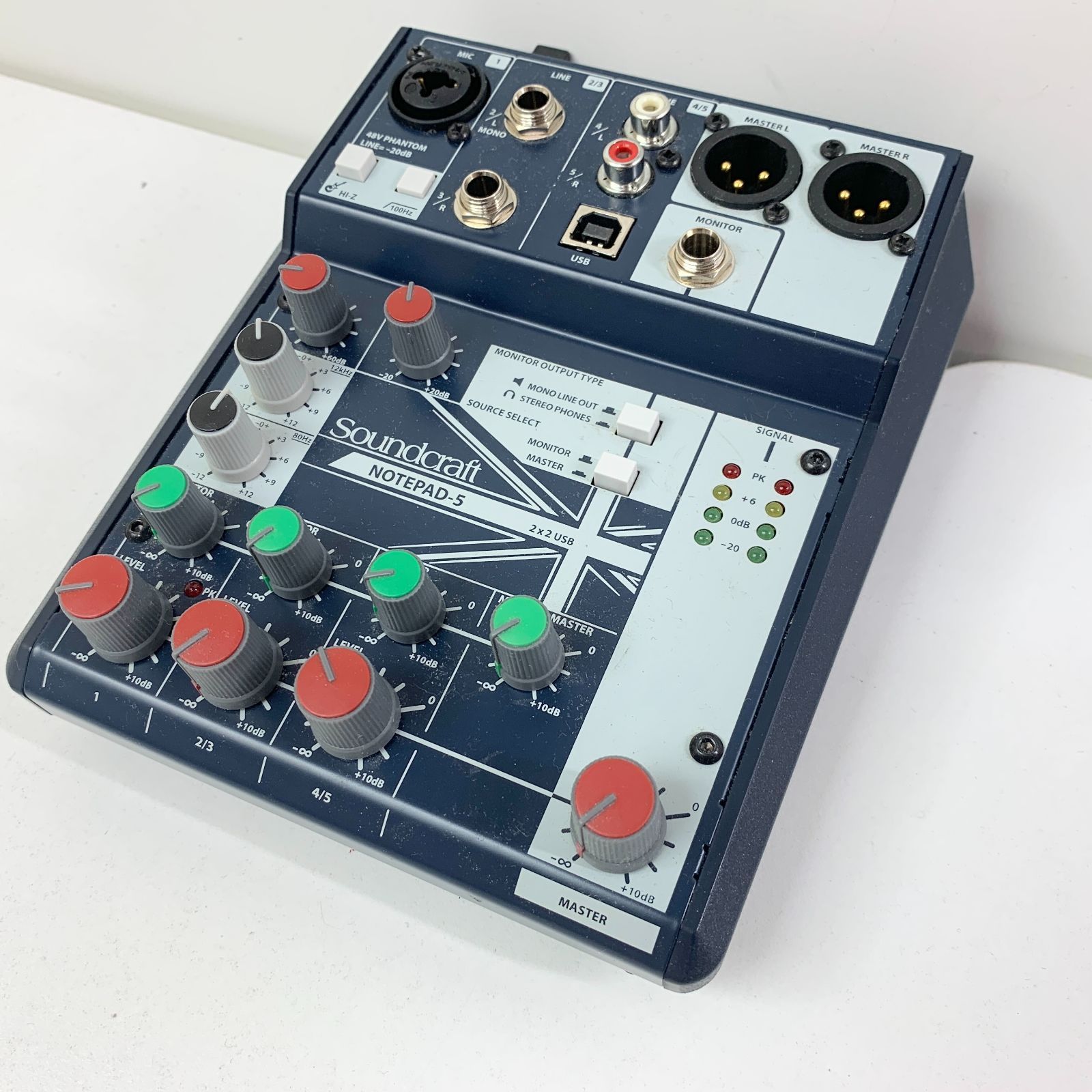 【美品/ケース付】Soundcraft Notepad-5 アナログミキサー Amazon | Soundcraft (サウンドクラフト) Notepad-5 【 1