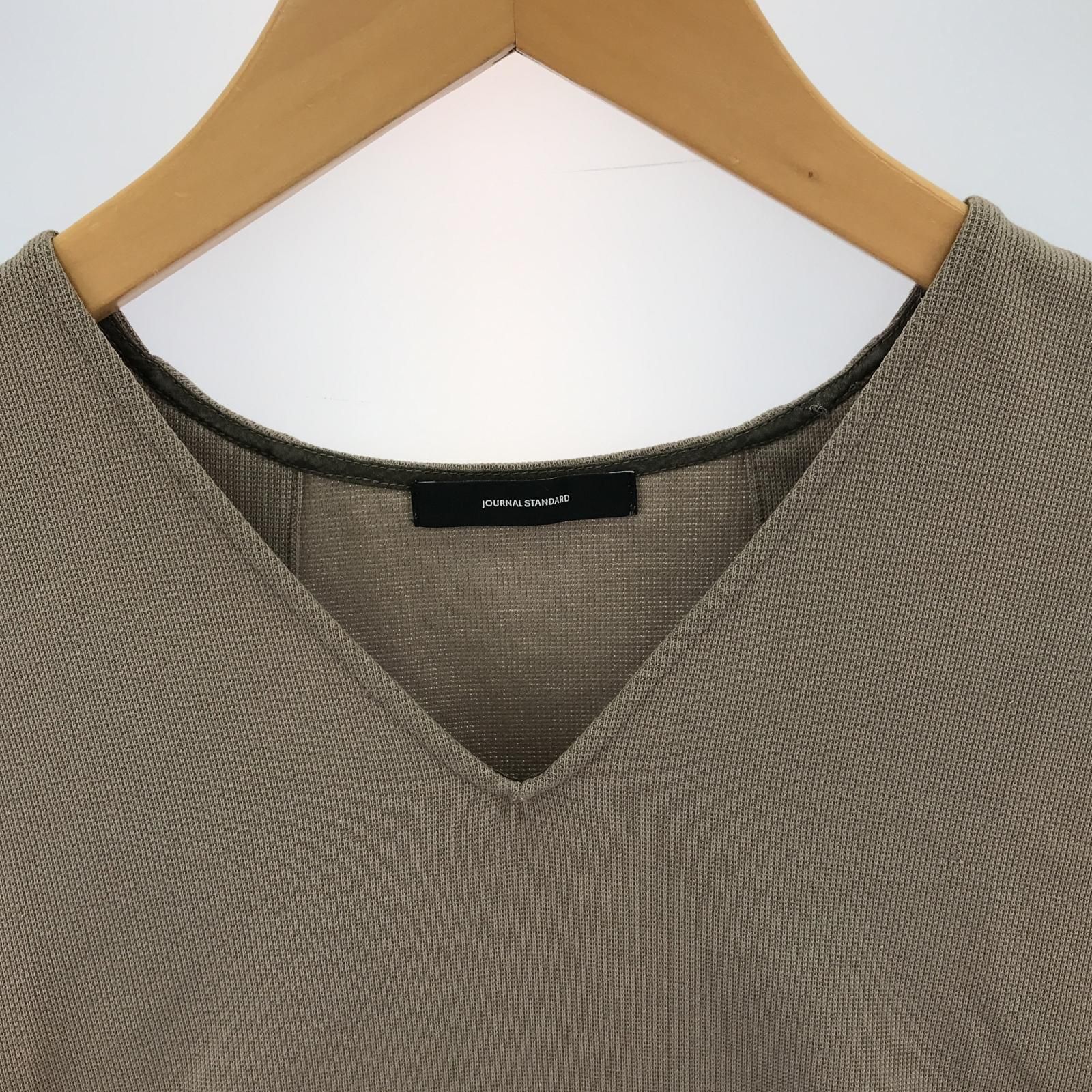 JOURNAL STANDARD - Journal standard luxe WOOLテンジク Vネックチュニック Journal standard luxe WOOLテンジク Vネックチュニック