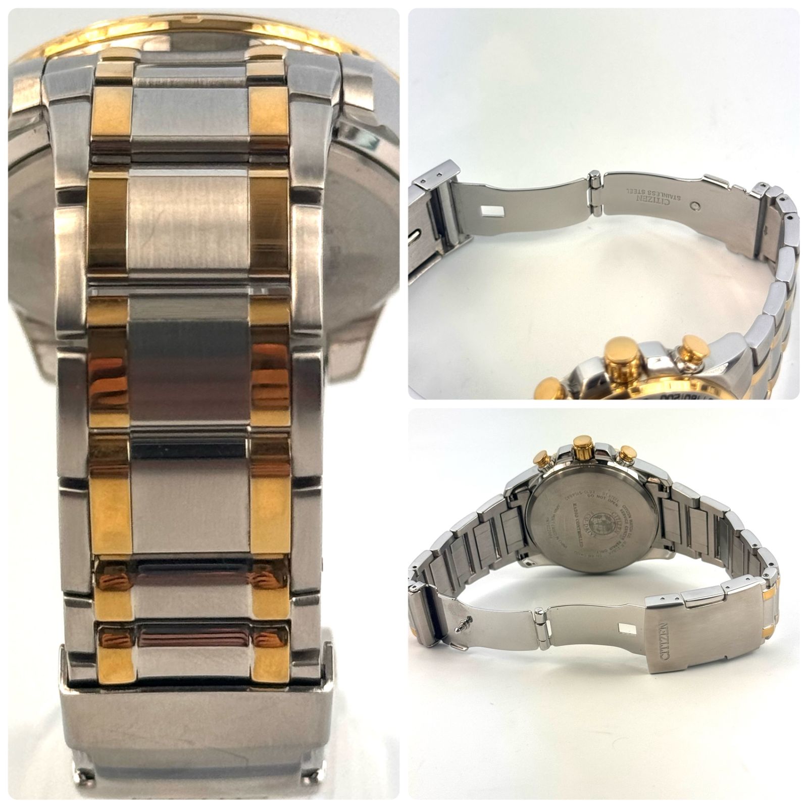 美品】シチズン CITIZEN アテッサ ATTESA E610-S104840 AT3035-54E 