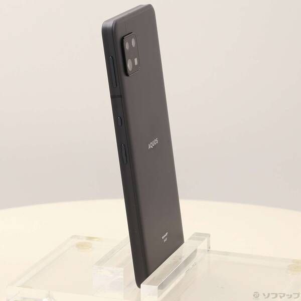 品〕 AQUOS sense6s 64GB ブラック AUAQSE6S au SIMフリー【276