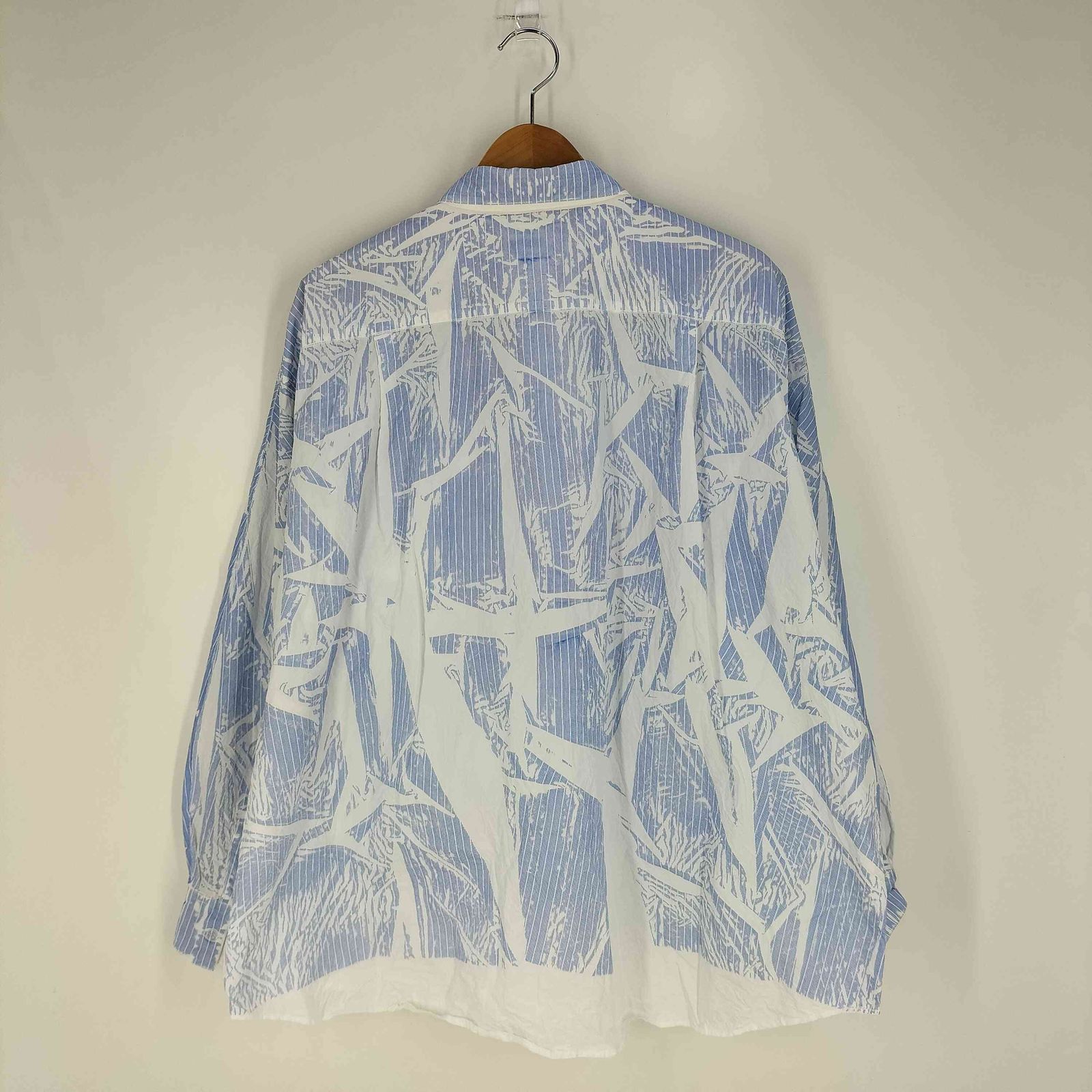 ダブレット doublet COMPRESSED STRIPE SHIRT IN THE HANGER MOLD 