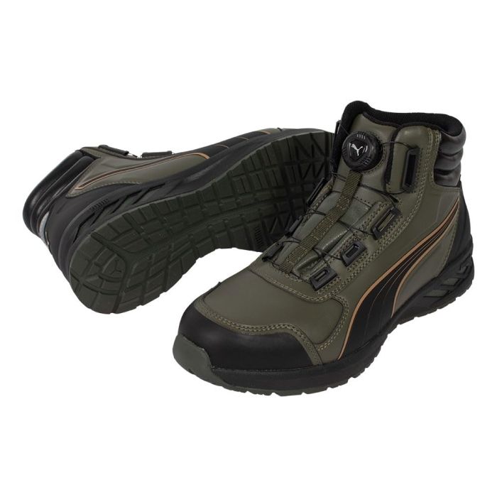 2営業日で発送 PUMA プーマ PUMA ライダー2.0 オリーブ ディスク ミッド 26.0 63.362.026.0 6379