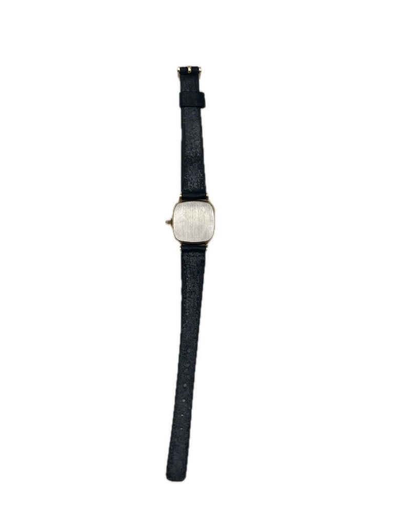 ▽LONGINES ロンジン クォーツ腕時計 ゴールド文字盤 不動品