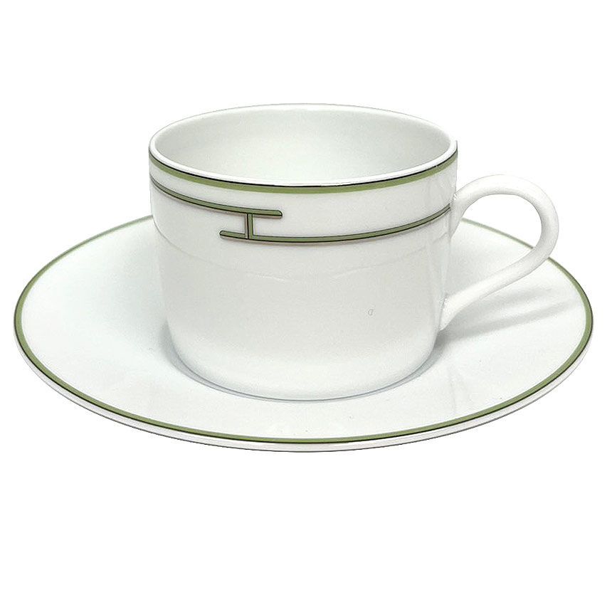 HERMES エルメス Rhythm リズム ティーカップ＆ソーサー 単品 未使用  