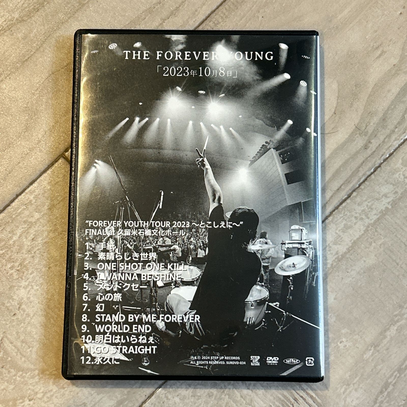 ミュージック THE FOREVER YOUNG DVD THE FOREVER YOUNG(エバヤン) ライブDVD：2023年10月8日 THE FOREVER