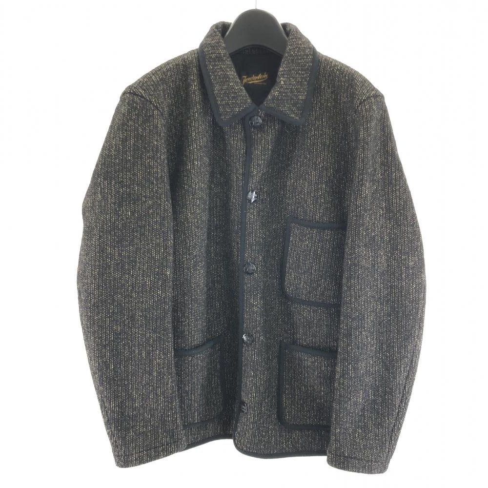 中古】TENDERLOIN ブラウンビーチクロスジャケット サイズS ブラウン