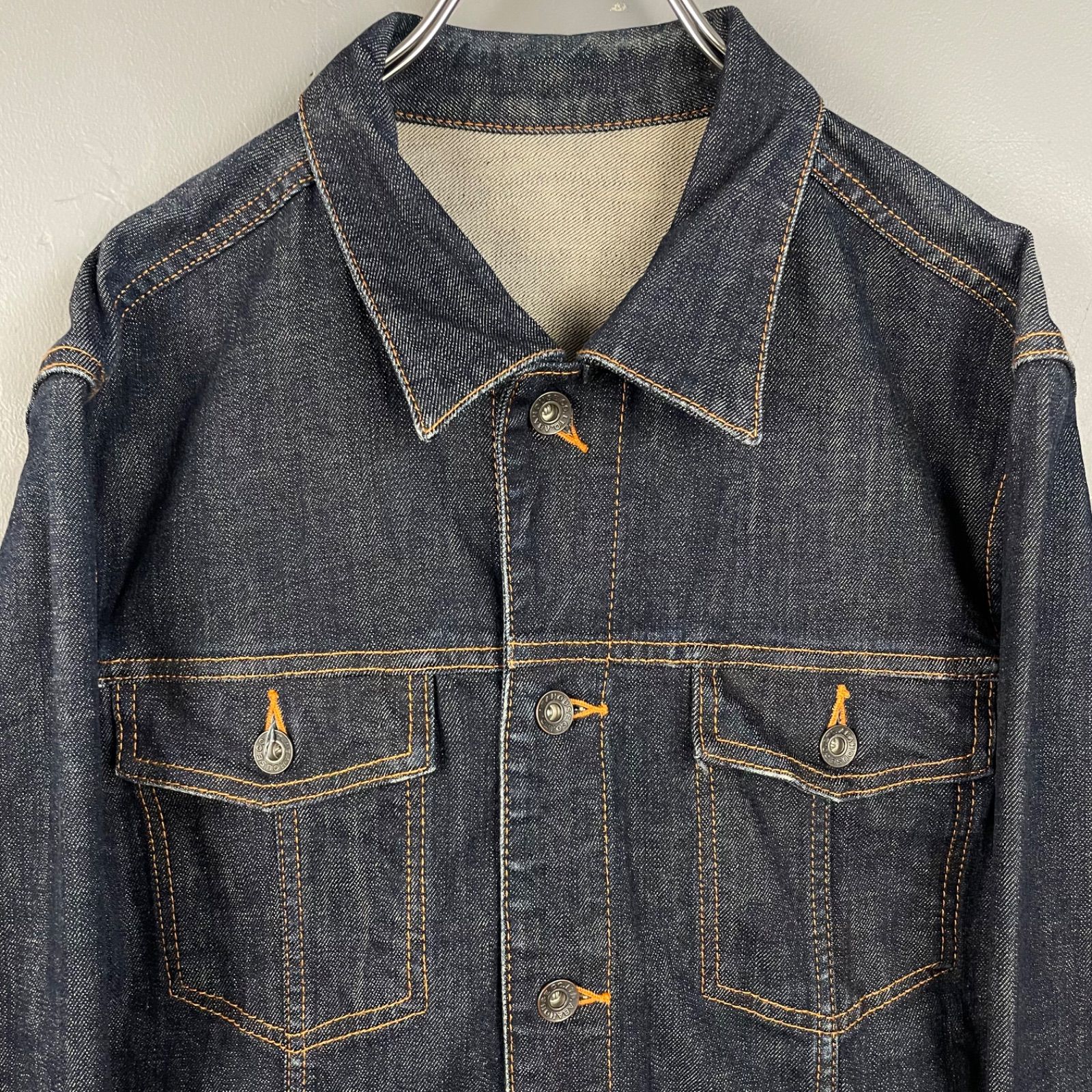 美品 ABAHOUSE Denim Tracker Jacket Stretch アバハウス デニム 