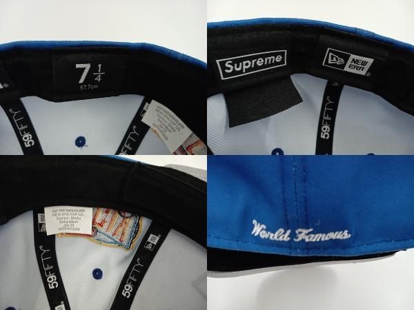 キャップ ブルー系