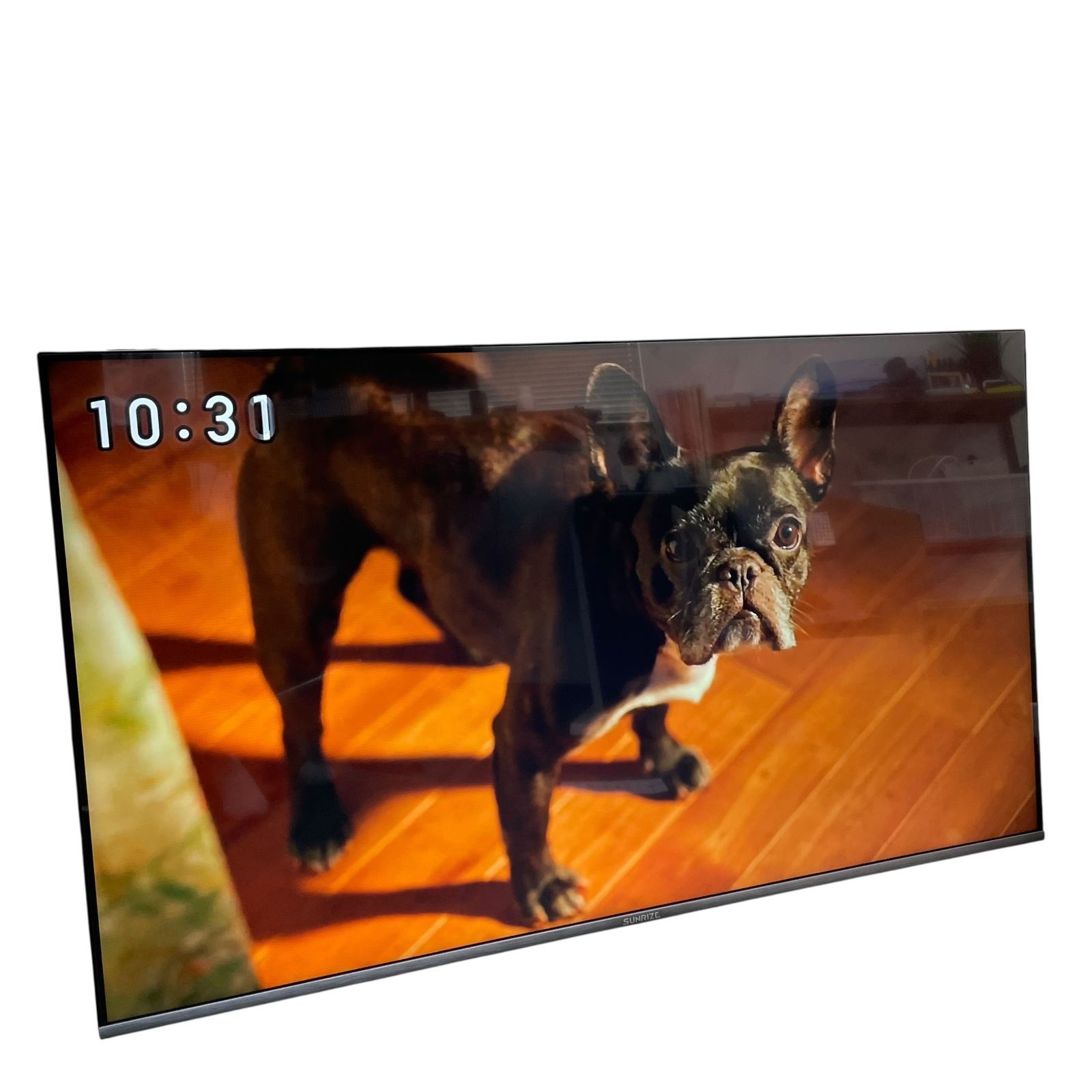 SUNRIZE tv55-4k-3-bk 4K対応フレームレス 液晶テレビ 55型 スタンド付属