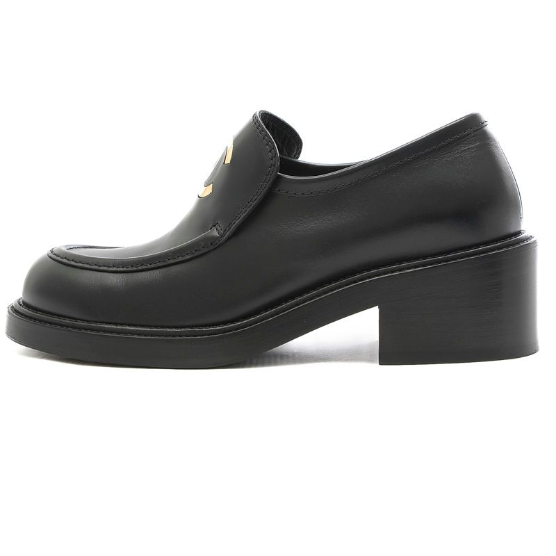 CHANELシャネル ローファー ビックCC カーフ