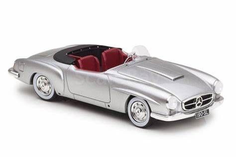 1|43 MB 190 SL スピードスター 54 銀 オートカルト製