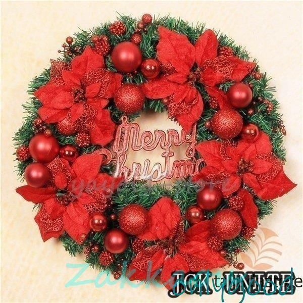  店長 リース ドア飾り 飾り 大きいサイズ 玄関飾り おしゃれ 30 cm 40 50 60 cm壁掛け 店舗用CYB 52今週 クリスマスリース クリスマス