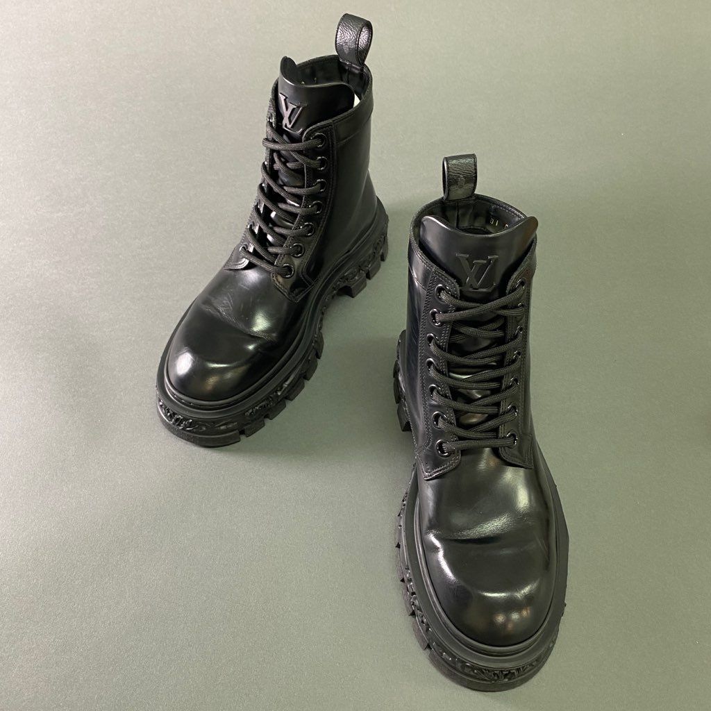 ⭐️ルイ・ヴィトン⭐️モノグラムレザー⭐️ロングブーツ⭐️ Louis Vuitton(ルイヴィトン) ロングブーツ(レディース) - 海外