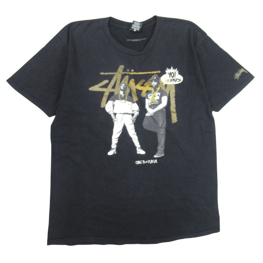 STUSSY ステューシー Yo! MTV Raps プリント Tシャツ Eric B