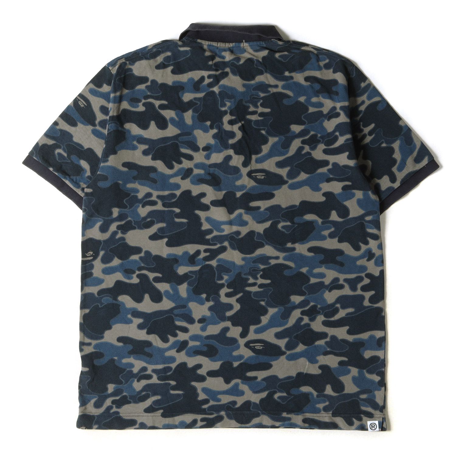 A BATHING APE カモフラージュ ポロシャツ ポロシャツ