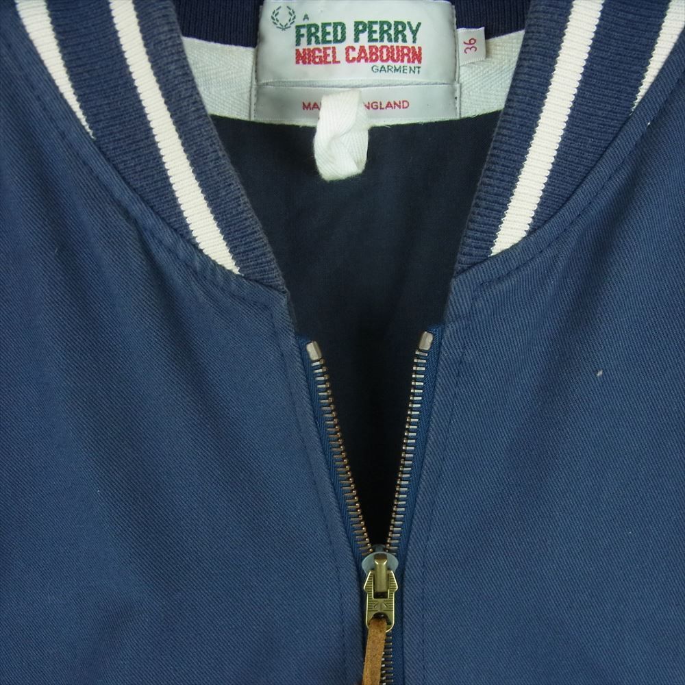 人気No.1 FRED PERRY ボンバージャケット英国製 size36 ジャケット 