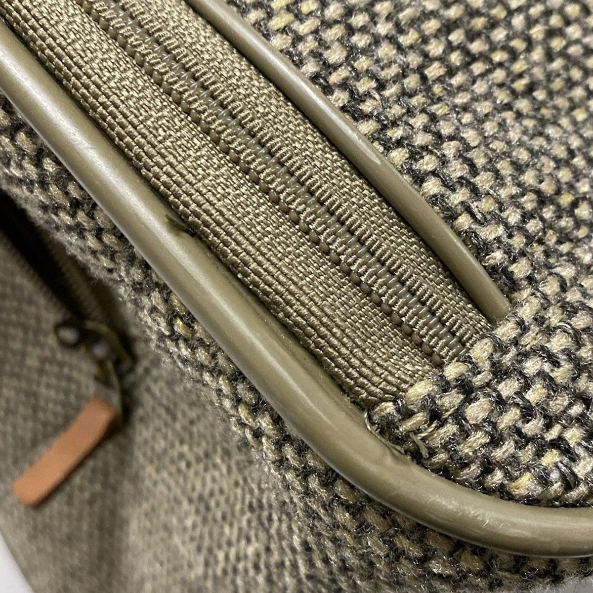 ハートマン ボストンバッグ - ダークブラウン×ベージュ×ブラウン 本体  