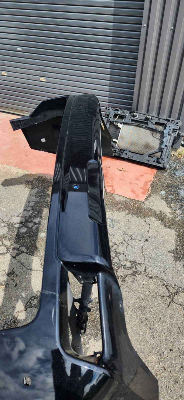 品質保証！ トヨタランドクルーザープラド GDJ150ｗ 後期 純正リアバンパー キズあり 218 ブラック