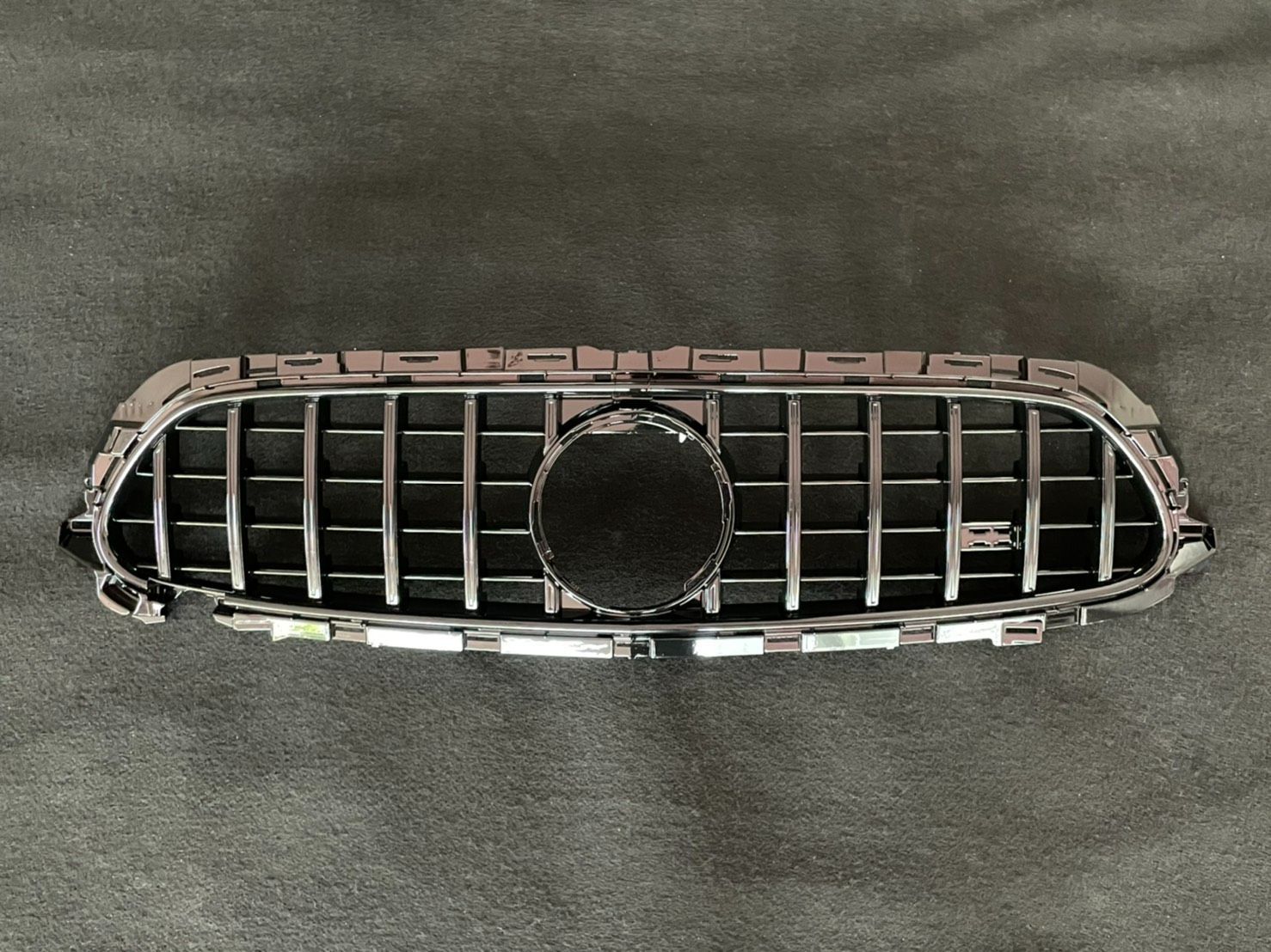 ベンツ Eクラス W213 後期 スポーツバンパー用 パナメリカーナグリル ブラック 縦フィン|GTR|E53仕様 商品番号4579