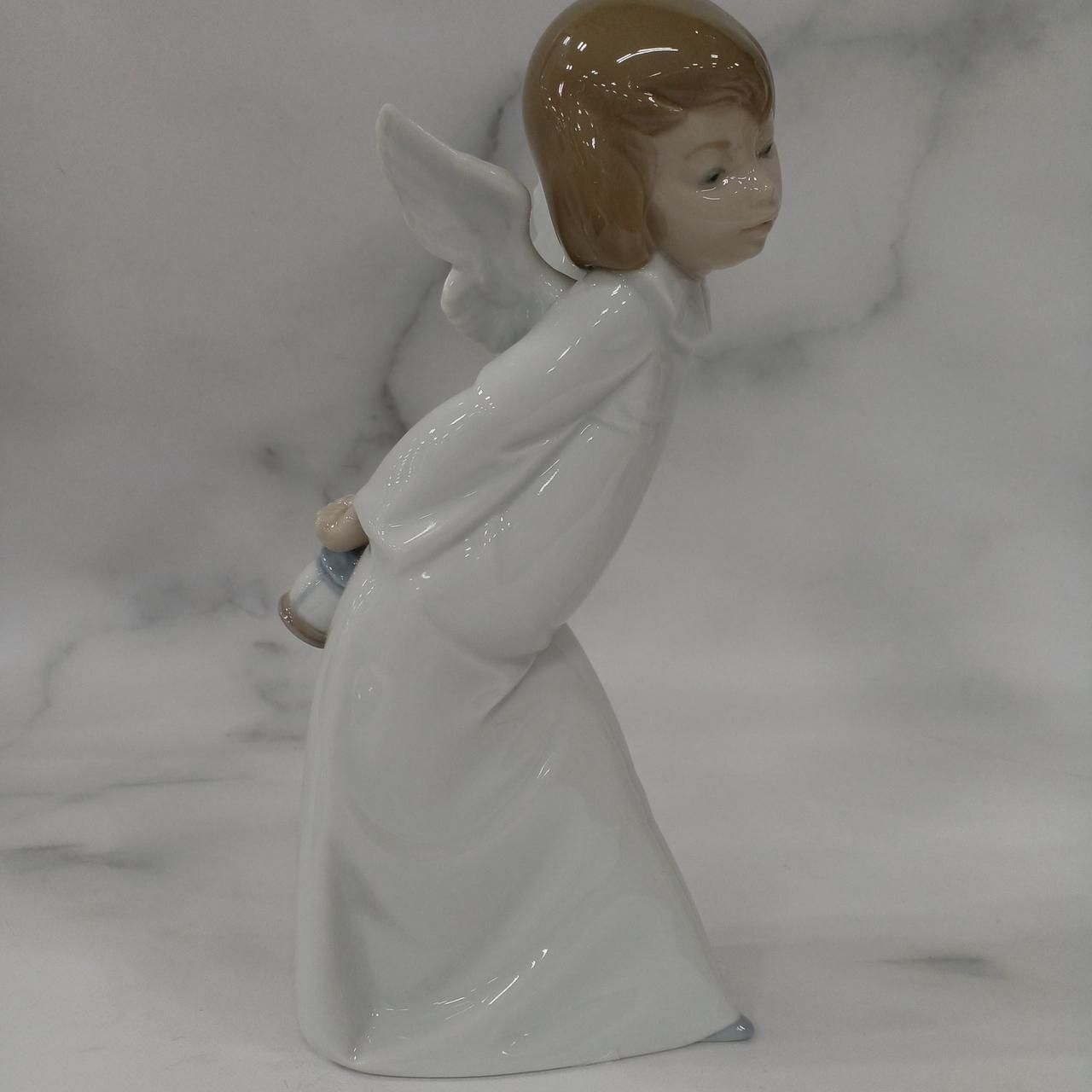LLADRO 天使の考え事 わかってきたぞ LLADRO I m starting to understand what angels are thinking
