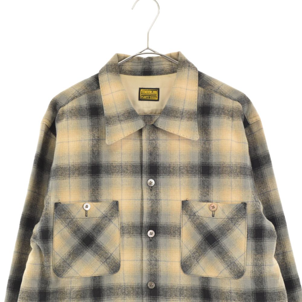テンダーロイン 08AW ウールシャツ ベージュ キムタク着