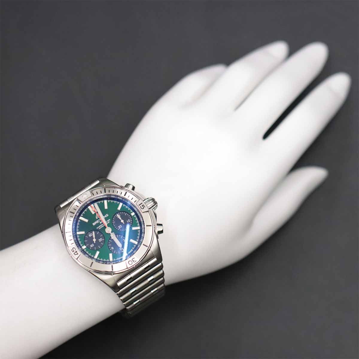 BREITLING(ブライトリング) 腕時計 クロノマット A13352 メンズ SS/クロノグラフ 黒 ブライトリング クロノマット 新品｜ブランド腕時計専門店 通販サイト