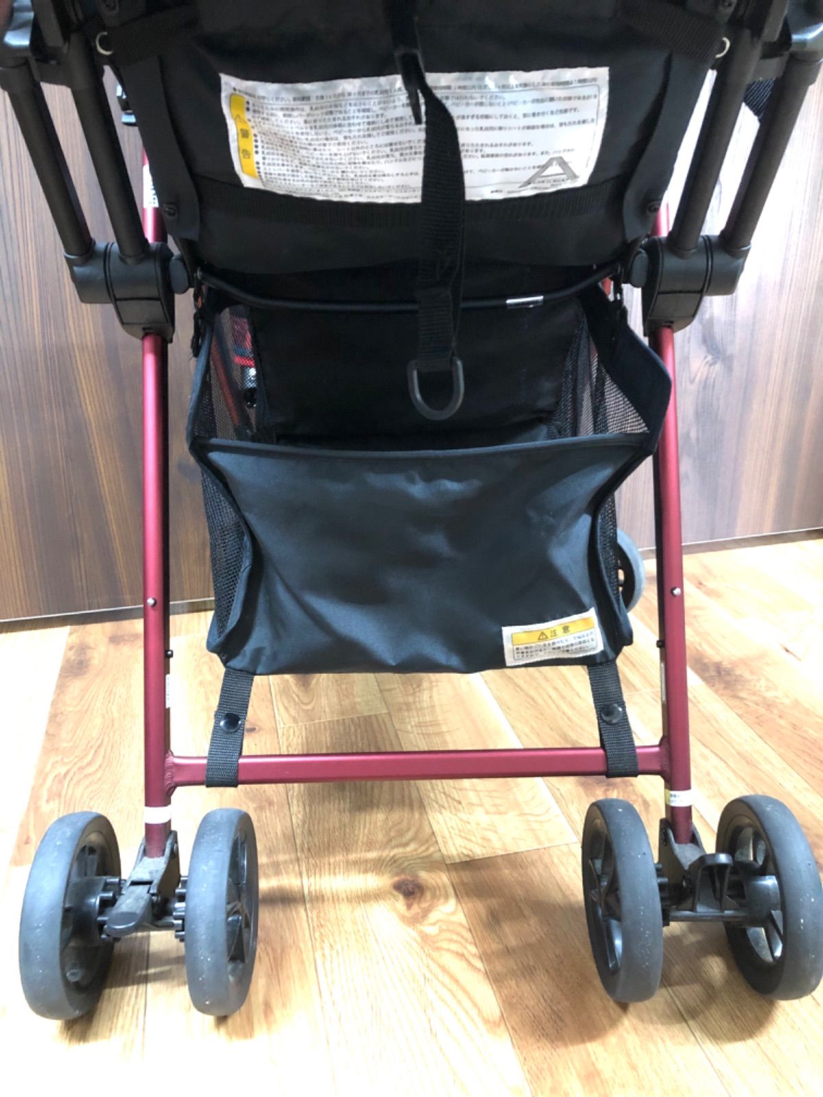GoodBaby ベビーカー A型(B型兼用) ブロックチェック柄【モノ市場東浦店】 Goodbaby A型B型兼用ベビーカー ブロックチェック柄 ハイシート 軽量