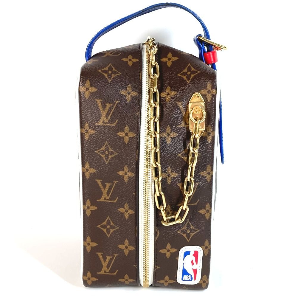 LOUIS VUITTON ルイヴィトン クラッチバッグ クロークルーム ドロップキット M45588 モノグラムキャンバス ブラウン