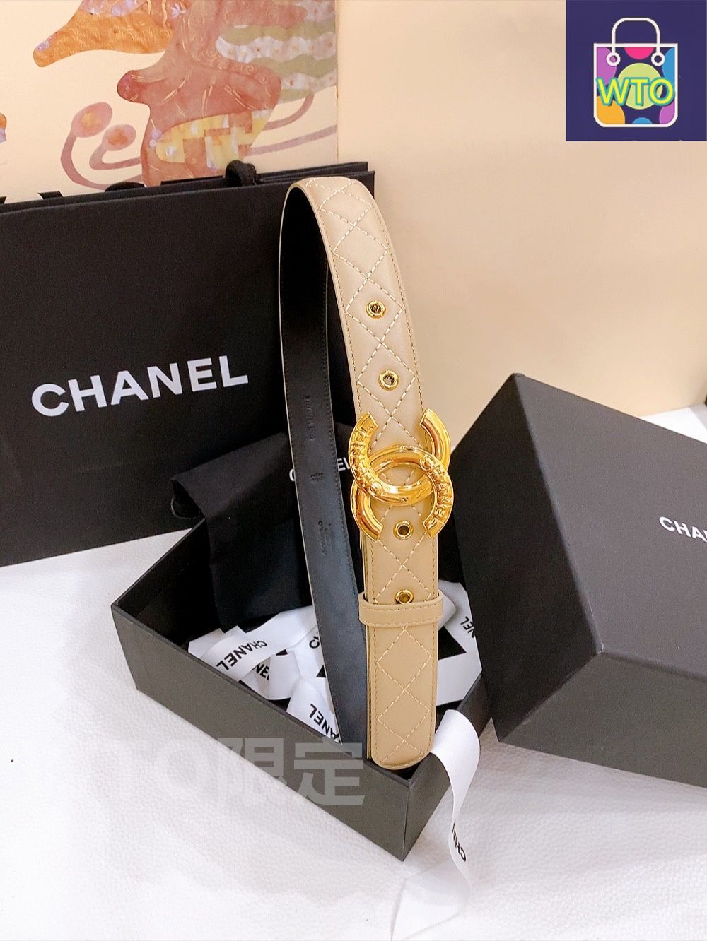今日特価】Chanel シャネル 新款 レディースベルト-1 - メルカリ
