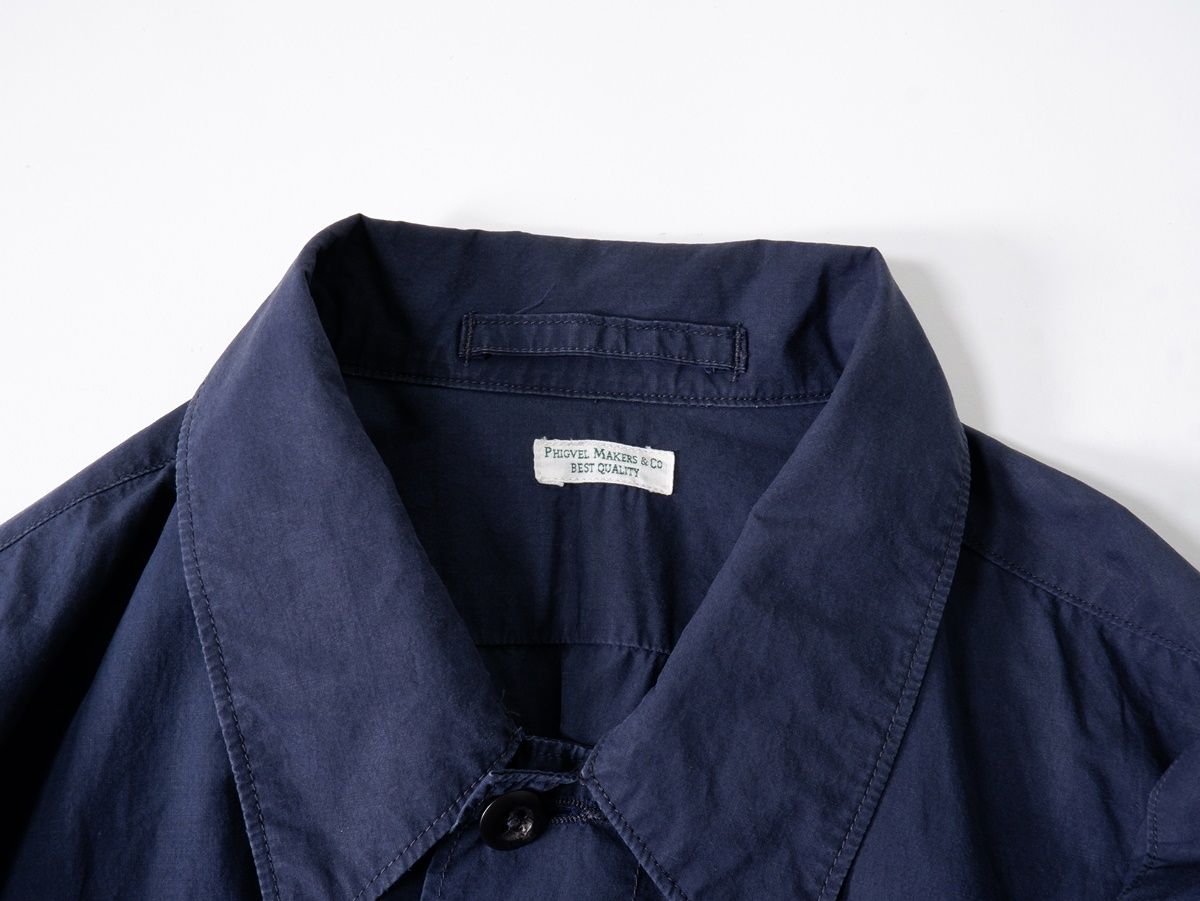 PHIGVEL MAKERS & Co.フィグベル 2023SS Utility LS Shirt Jacketユーイリティー ミリタリー シャツジャケット【2】【MJKA78131】 PHIGVEL MAKERS & Co.フィグベル 2023SS Utility LS Shirt Jacket