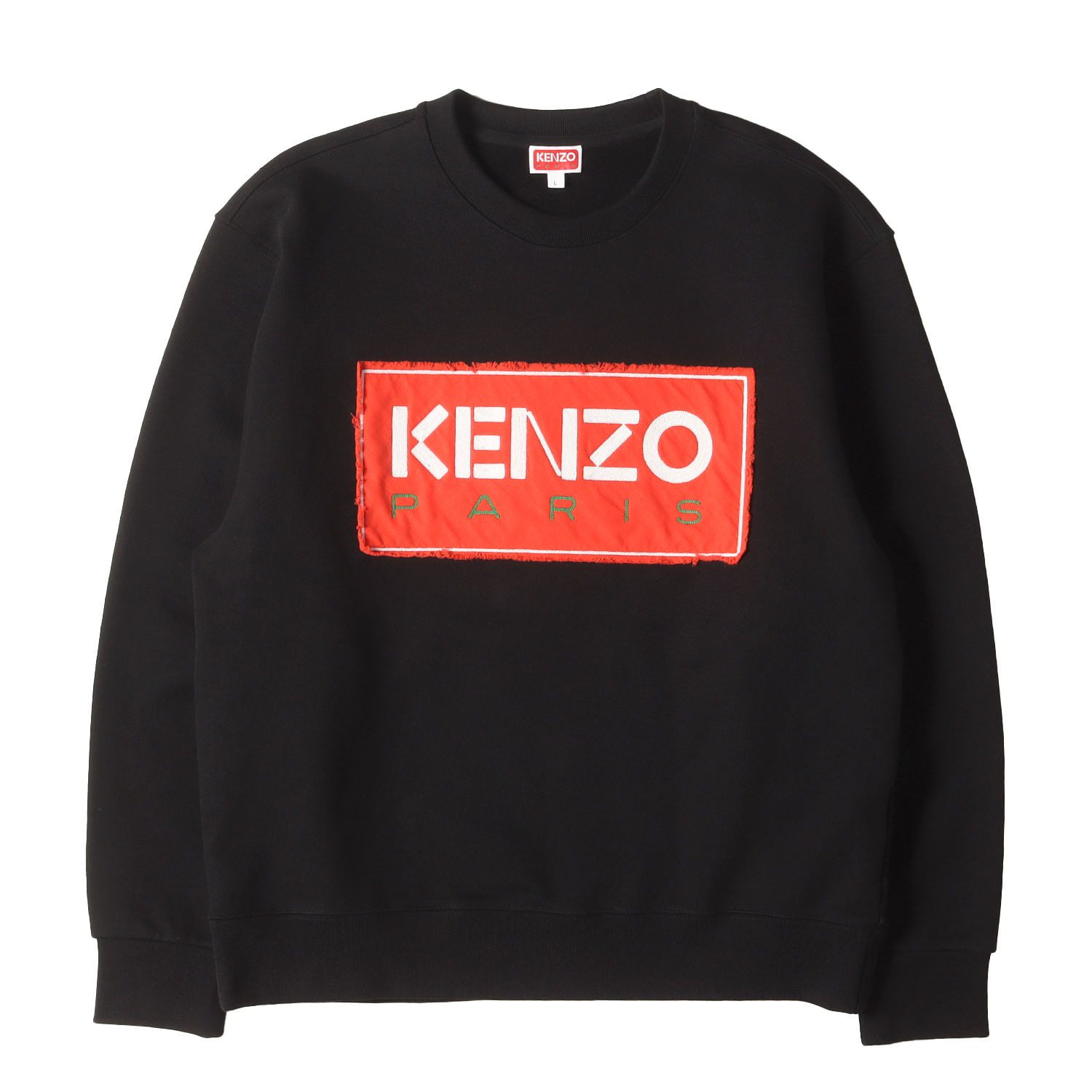 KENZO ブラック スウェット Lサイズ 人気Lサイズ ケンゾー KENZO