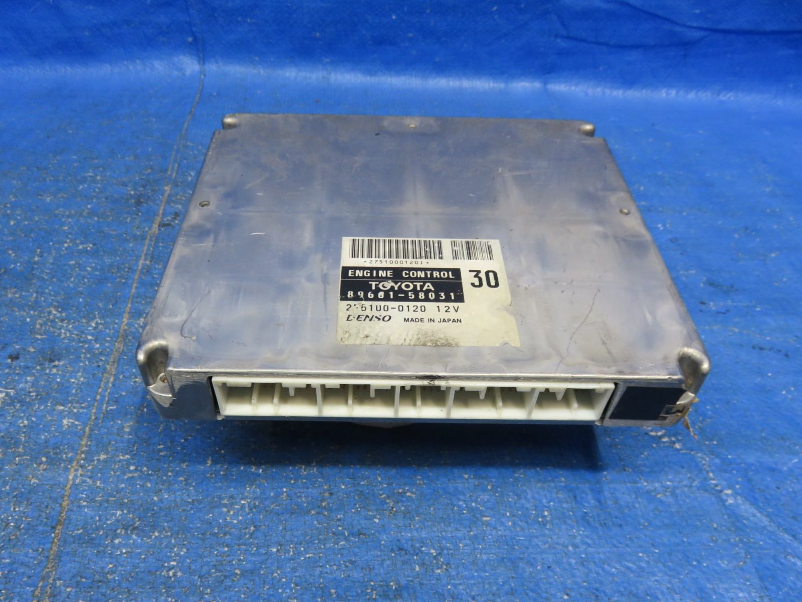 LA7206 トヨタ ANH10W アルファード 2AZ-FE エンジンコンピュータ エンジンコントロールユニット 純正 89661-58031 稼働車外し