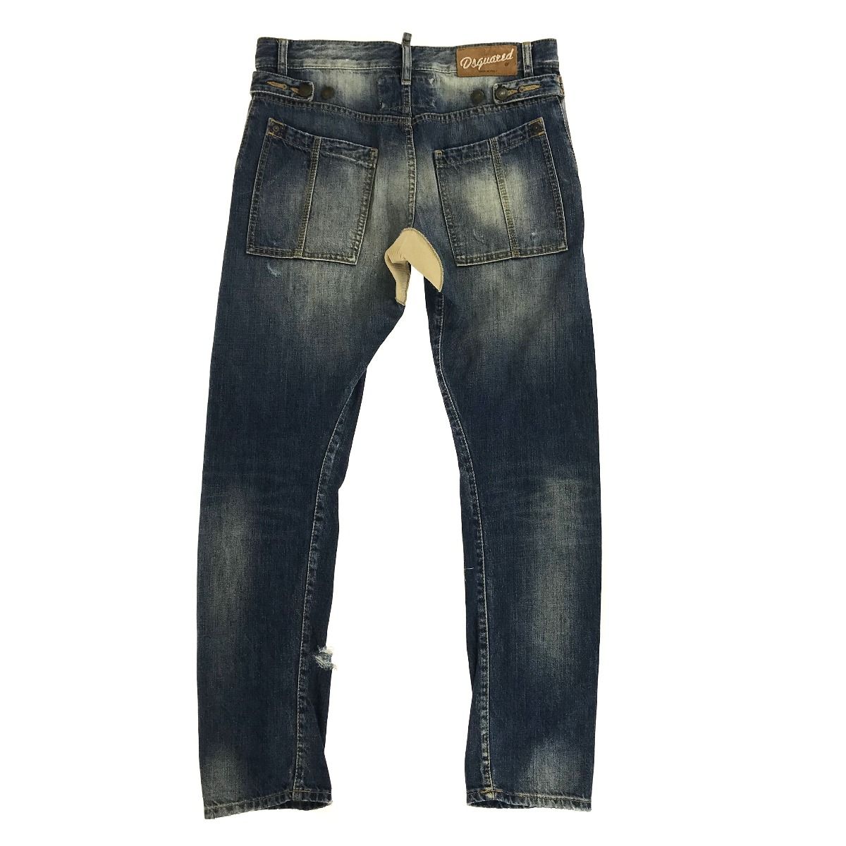 DSQUARED2 ダメージデニムパンツ 46 DSQUARED2 ダメージデニムパンツ 46 - メルカリ