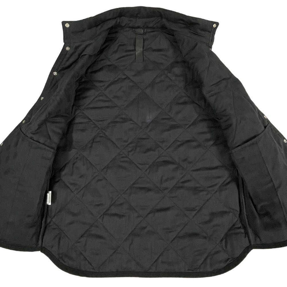 CHROME HEARTS クロムハーツ Quilted Down Vest ホースシュー ロゴ プリント コットン キルティング ダウンベスト 薄手 国内正規品 / 27424 CHROME HEARTS クロムハーツ Quilted Down Vest ホースシュー ロゴ