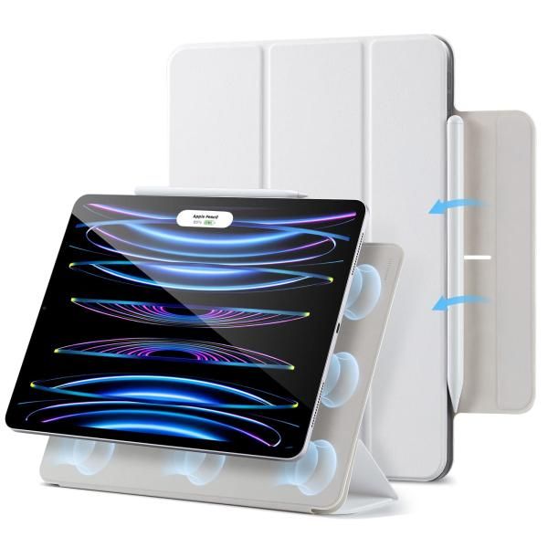 iPad Pro11インチ 第4/3世代専用 取り外し可能マグネット ブルー ESR iPad Pro 11インチ ケース 第4⁄3⁄2⁄1世代(2022⁄2021⁄ 2020⁄2018