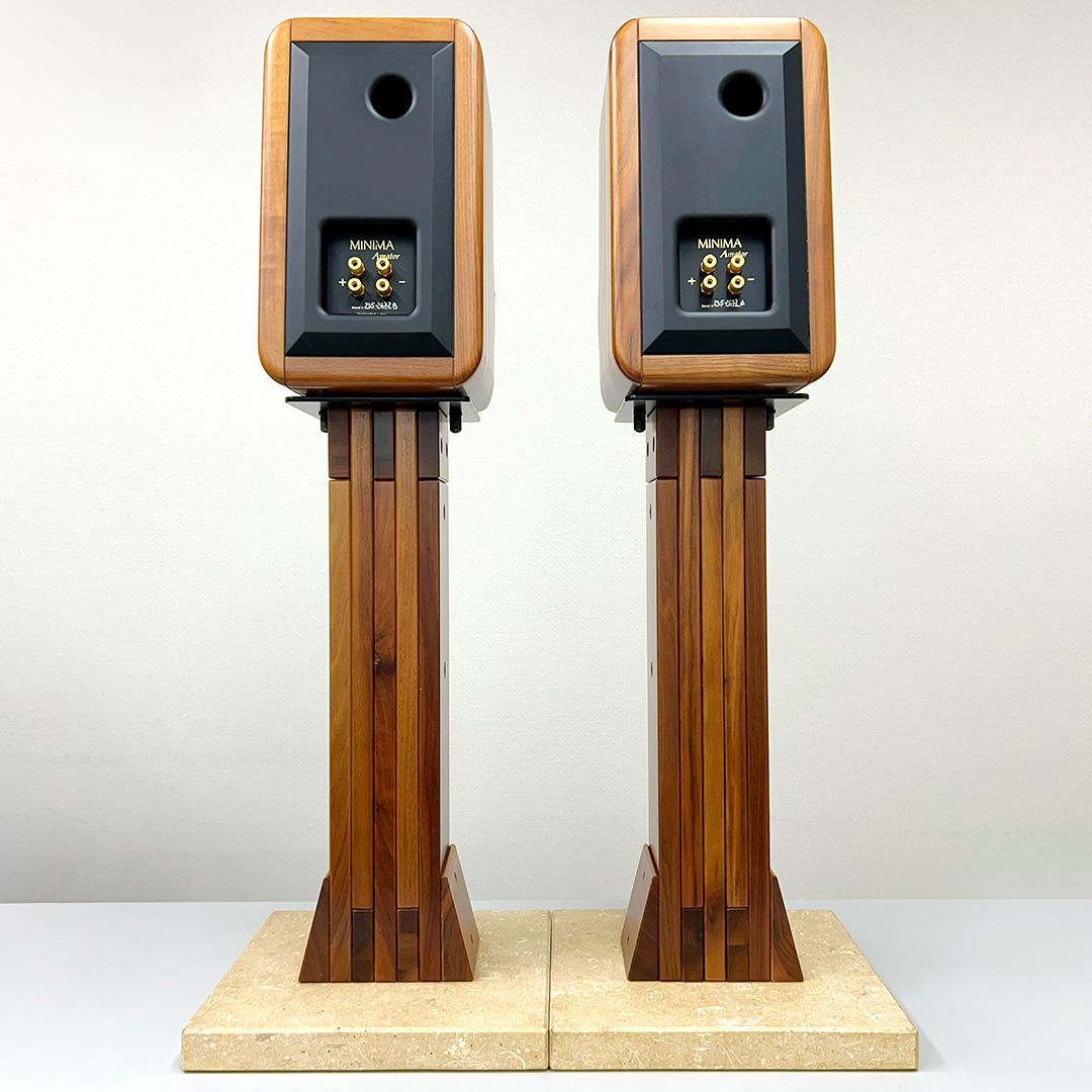 Sonus faber ソナス・ファベール MINIMA Amator ミニマ・アマトール スピーカーペア 純正大理石スタンド - メルカリ