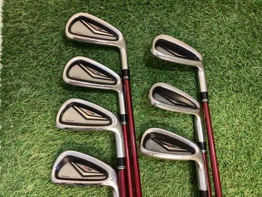 TaylorMade - テーラーメイド　R9 MAX アイアンセット8本　メンズ　FLEX S 中古】 テーラーメイド R9 MAX 8S アイアンセット IR Motore 55